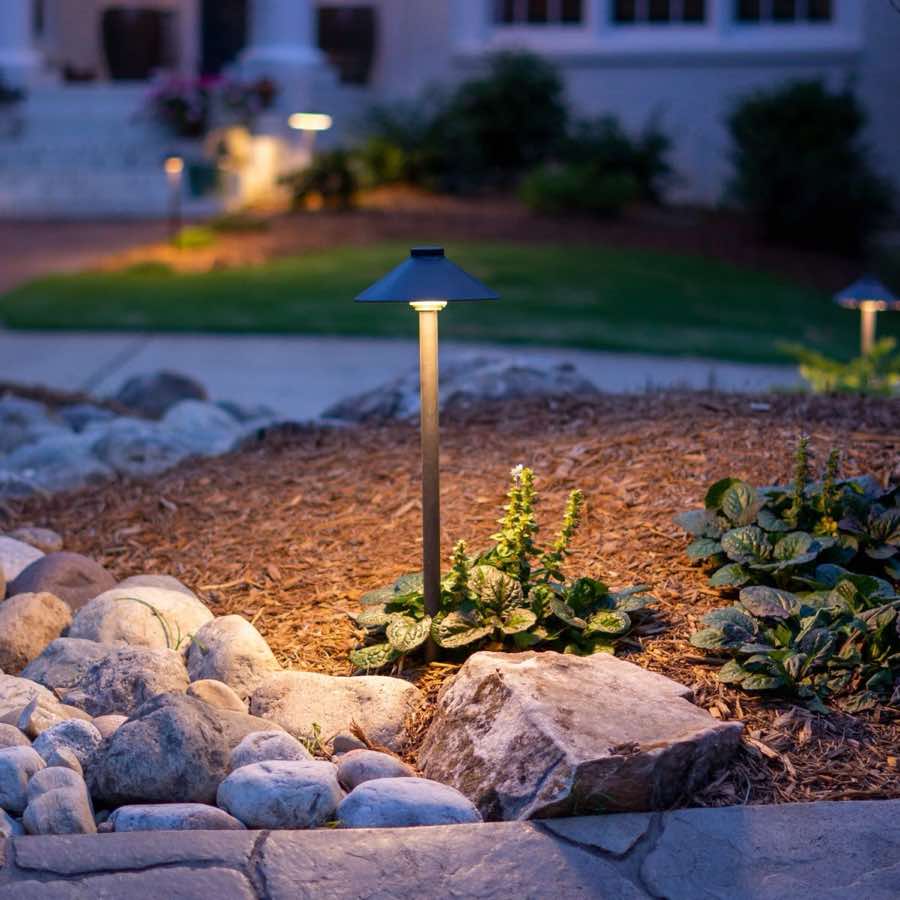 Outdoor Lighting Project near Frisco